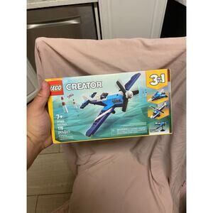 LEGO Creator 3 in 1 Aircraft Race Plane Toy, Building Toy with 3 Building Option